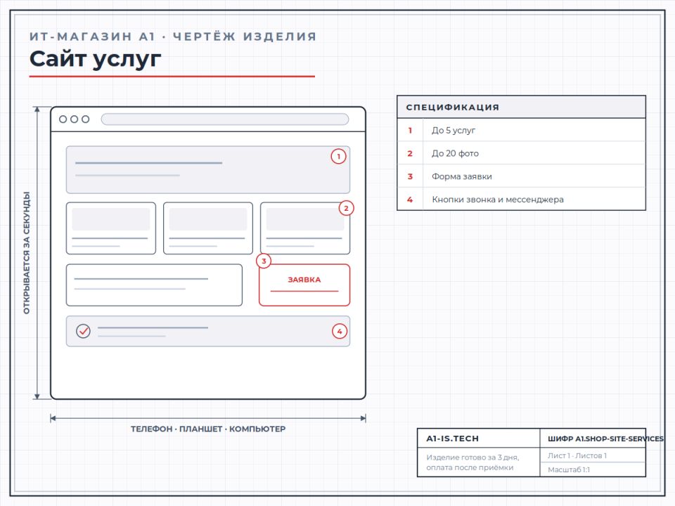 Services website